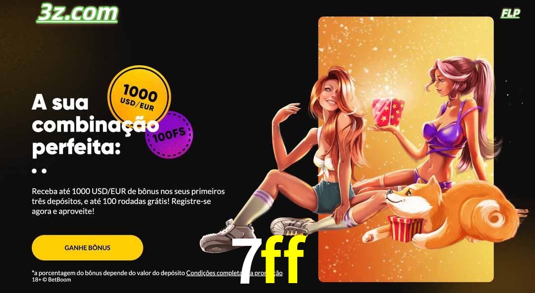 7ff cassino online Brasil com promoção especial de depósito e jackpots