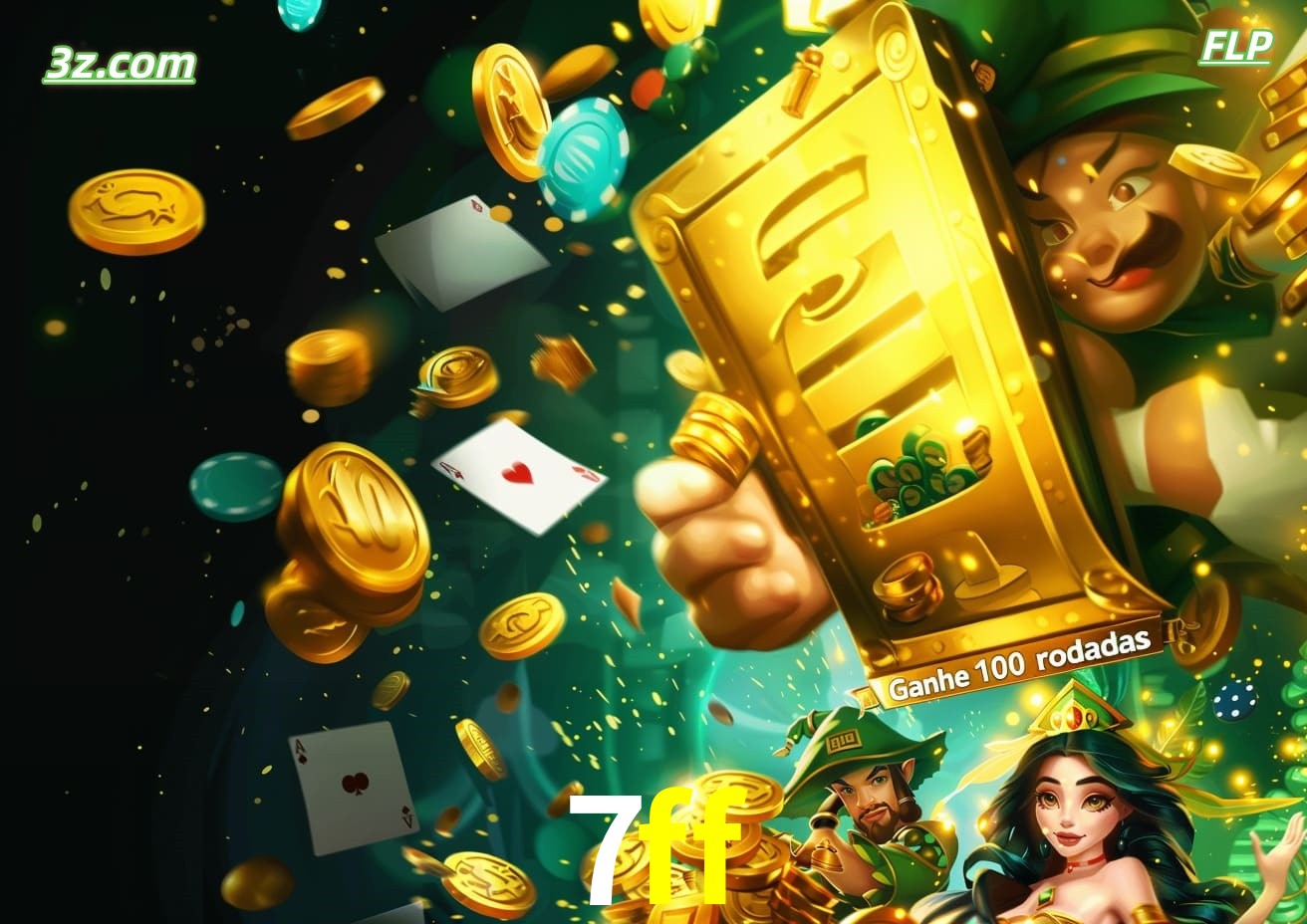 Cassino online 7ff Brasil com caça-níqueis e bônus de 100 rodadas grátis