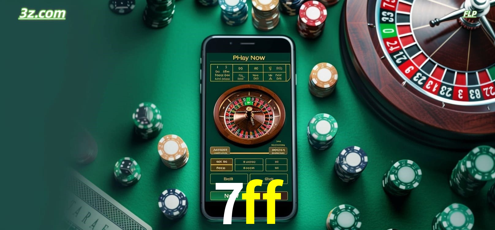 Roleta online no cassino 7ff disponível em celular e computador